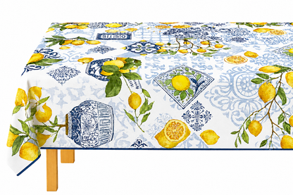 Limoncello Lemon Mediterranean Tablecloth